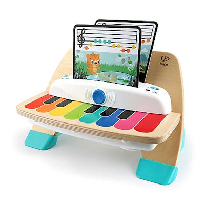 Baby Einstein-Hape Magic Touch Piano is a popular 2021 toy for 6 to 36 months