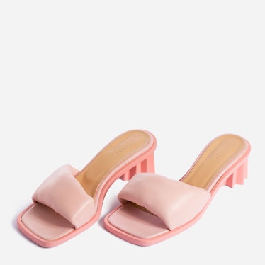Puffy Sandal in Pink Cloud from mlouye.