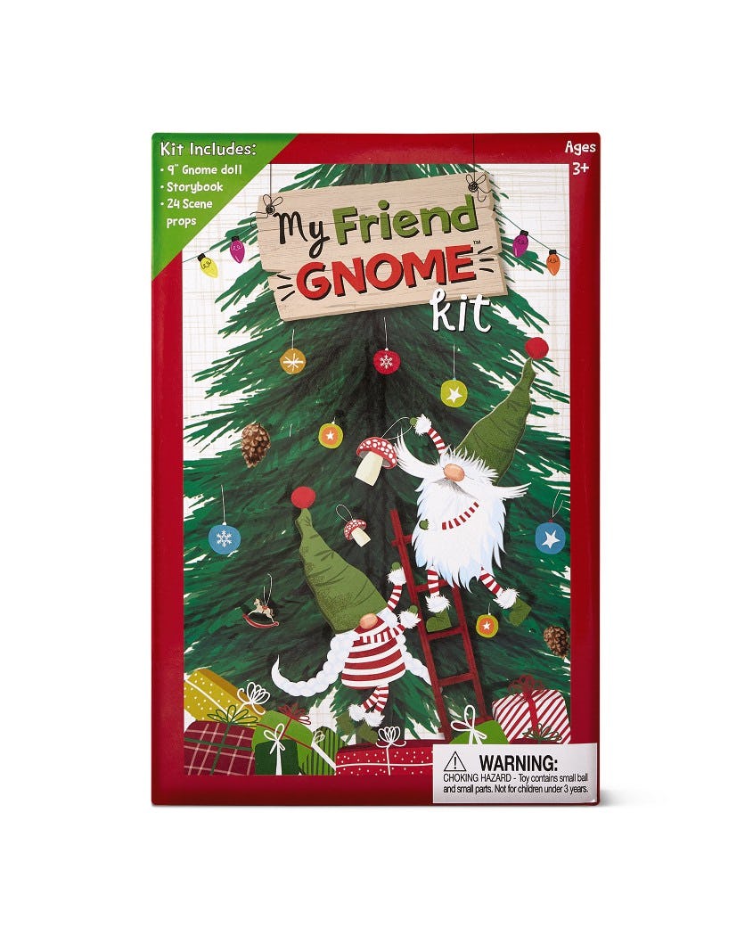 My online Friend Gnome Kit *new Christmas advent props/calendar