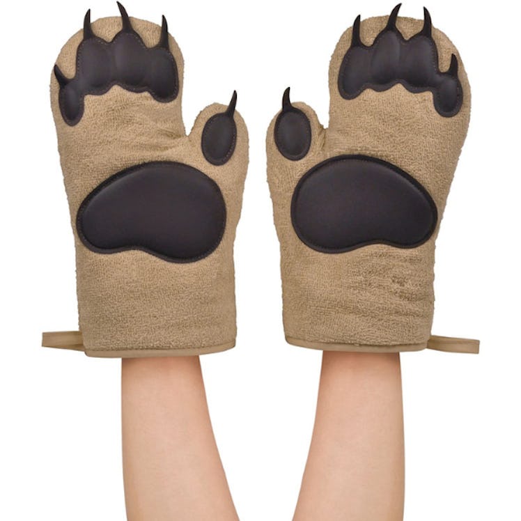 Genuine Fred Bear Hands Oven Mitts 