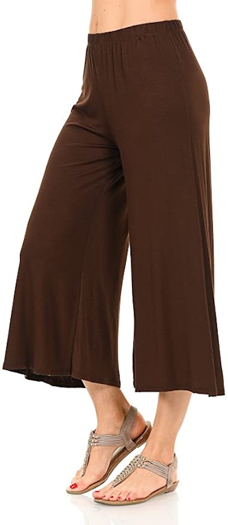 iconic luxe Elastic Waist Jersey Culottes