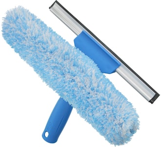 Unger 2-in-1 Microfiber Scrubber and Squeegee