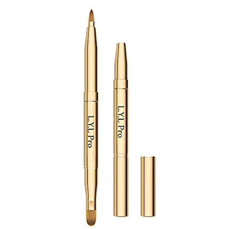 L.Y.L Pro Gold Retractable Lip Makeup Brush