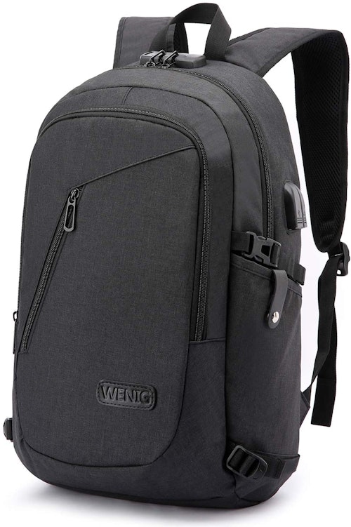 WENIG Anti Theft Backpack