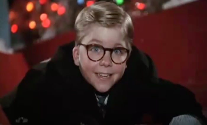 Ralphie Parker in A Christmas Story, still from the movie