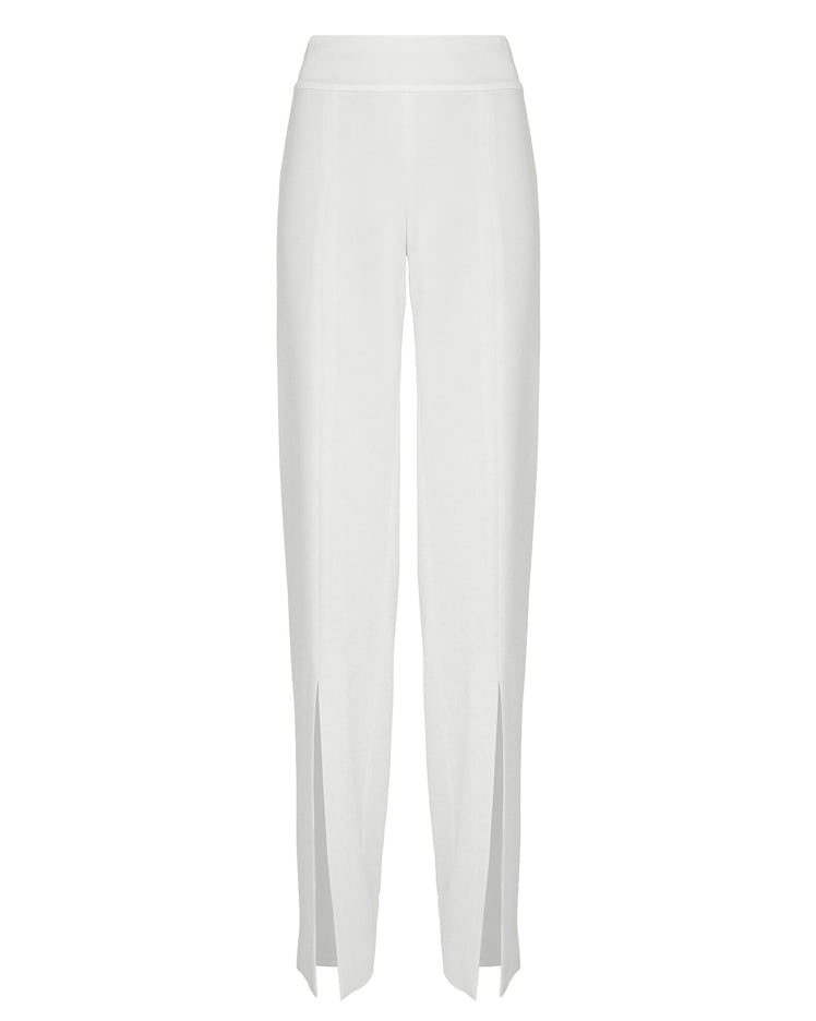 Jonathan Simkhai Signature Ariah Pant in White.