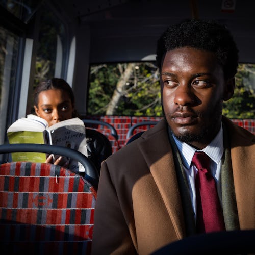 BBC drama You Don't Know me characters Hero (Samuel Adewunmi) and Kyra (Sophie Wilde)