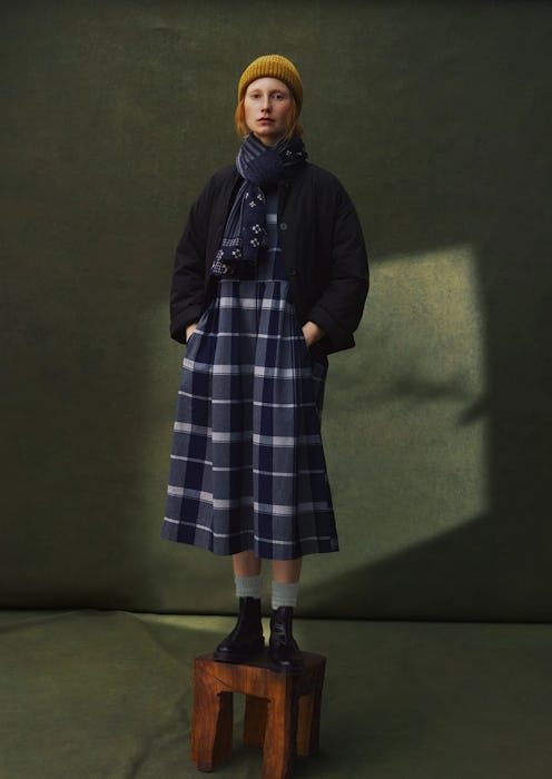 plaid dress