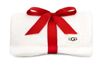 Ugg blanket, which you get for free when you shop the brand's 2021 Black Friday sale
