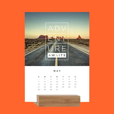 Photo Gallery Easel Calendar