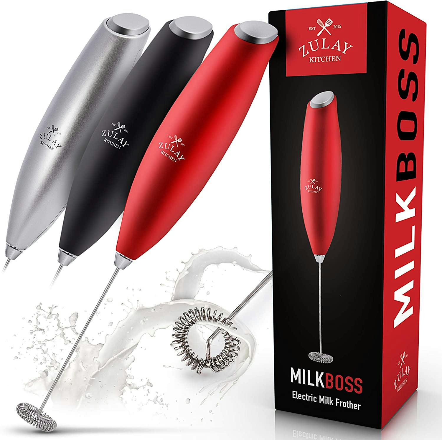 Zulay New Titanium Motor Milk Frother