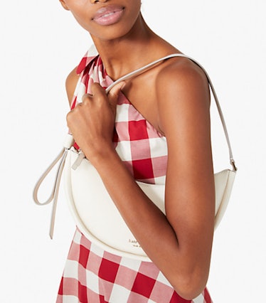 Buy Kate Spade's smile small shoulder bag on sale during the brand's Black Friday 2021 sale.