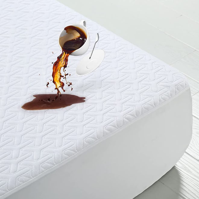 MERITLIFE Waterproof Mattress Pad