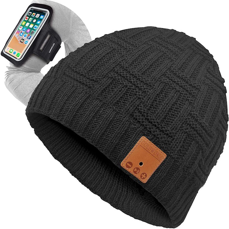 GoldWorld Bluetooth Beanie Hat & Running Armband