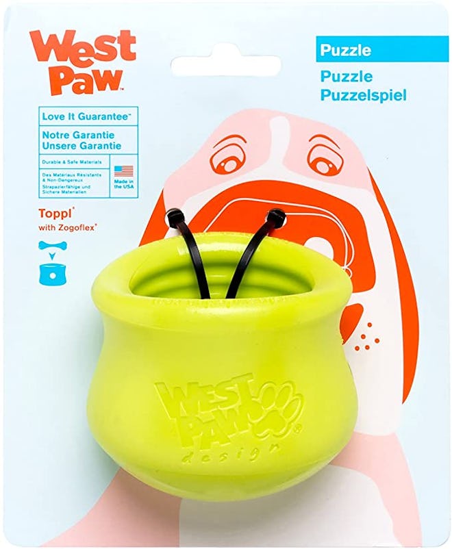 WEST PAW Zogoflex Toppl Treat Dispensing Dog Toy Puzzle