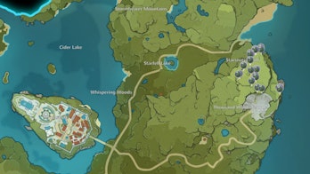 genshin impact albedo materials map