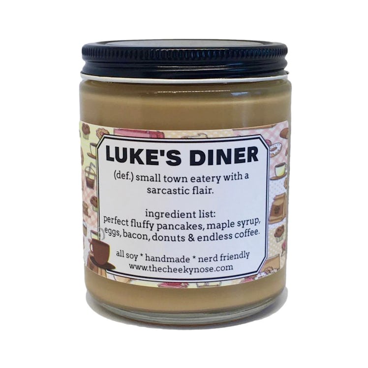 A 'Gilmore Girls' candle inspired by Luke's diner.