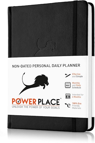 Power Place Non-Dated Personal Daily Planner