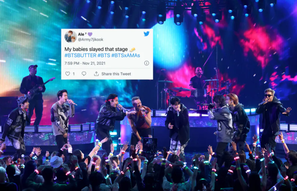 The Tweets About BTS' 