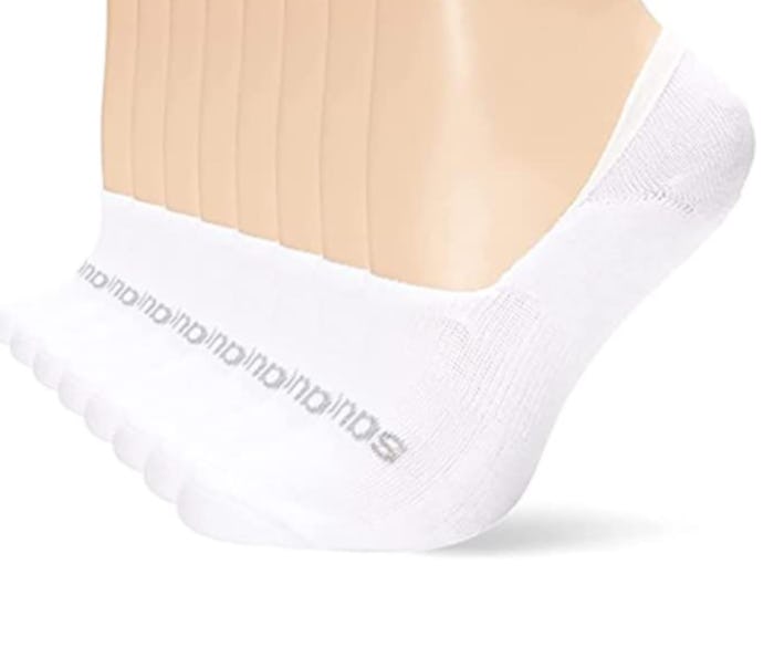 Saucony No Show Cushioned Invisible Liner Socks (8 Pairs)