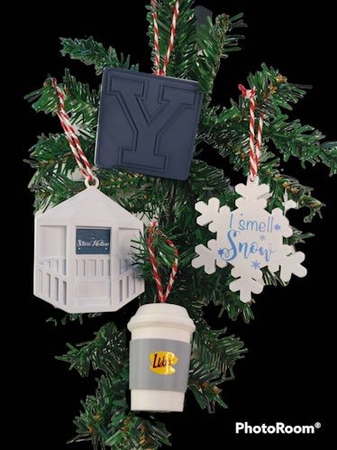 'Gilmore Girls' Christmas tree ornaments.