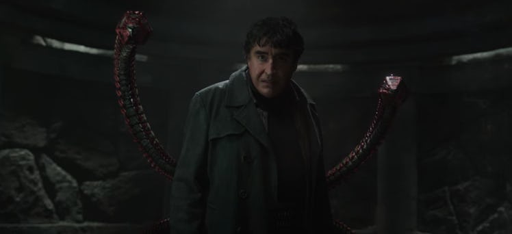 Alfred Molina's Doc Ock in his underground cell in Spider-Man: No Way Home