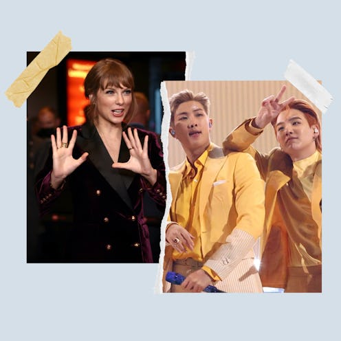 Taylor Swift and BTS might clean up at the 2022 Grammys.