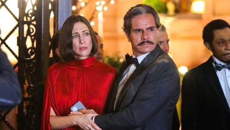 Kate's mom and Jacques Duquesne in 'Hawkeye'