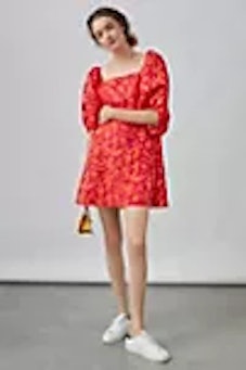 You can buy this Sachin & Babi Puff-Sleeved Mini Dress on sale at Anthropologie's 2021 Black Friday ...