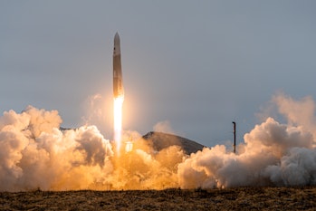 Astra's orbital launch attempt for its Rocket 3.2 in December 2020.
