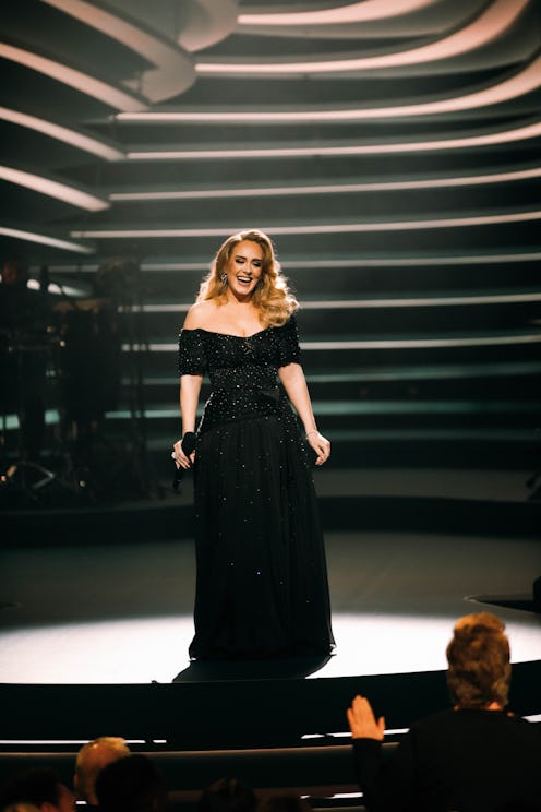 Adele performs at An Audience With Adele
