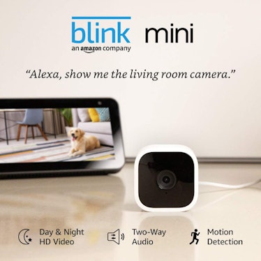 Blink Mini Compact indoor smart security camera