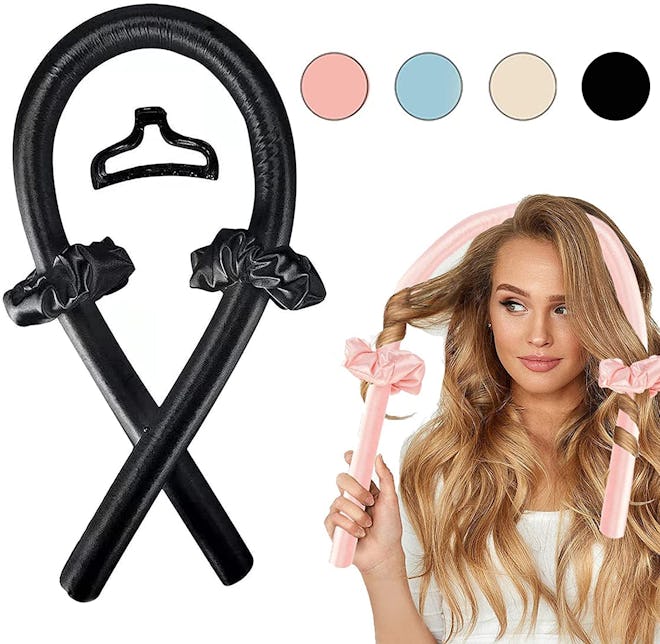 Heatless Hair Curlers for Long Hair