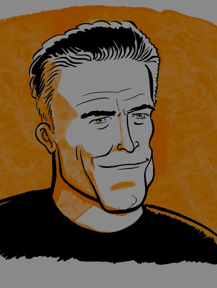 A caricature of Bruce Campbell