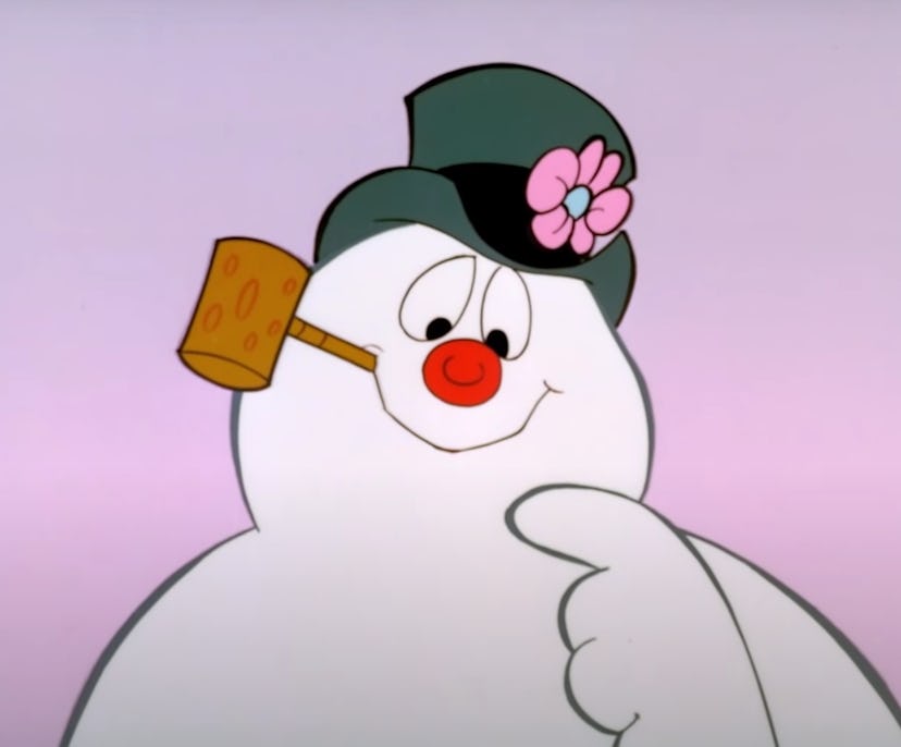 Still from the movie "Frosty The Snowman"