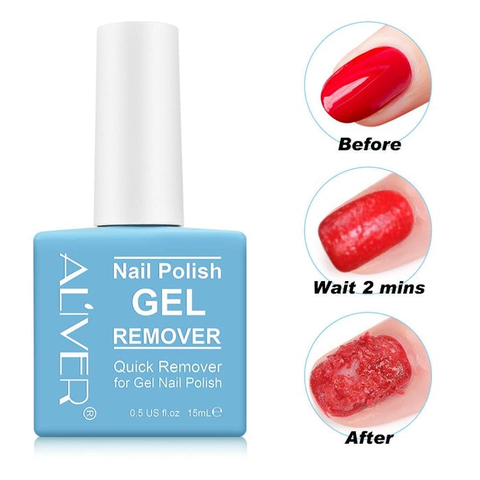 Aliver Gel Nail Polish Remover (2 Pack)