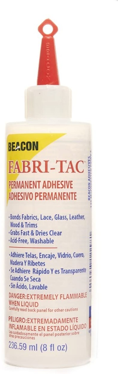 Beacon Adhesives Fabri-Tac Permanent Adhesive, 8 oz. 