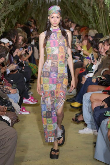 Coperni flower power long dress