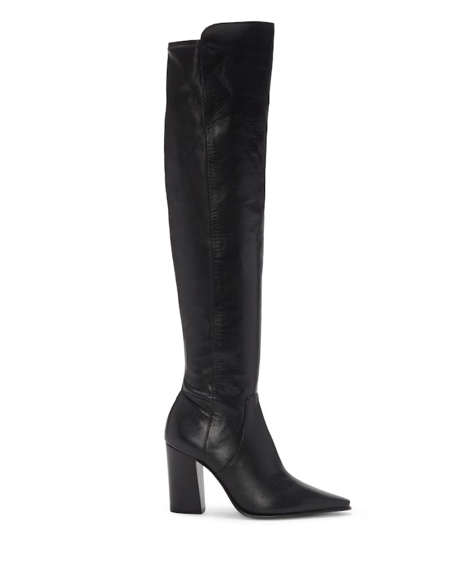 Black Demerri Over-The-Knee Boot from Vince Camuto.