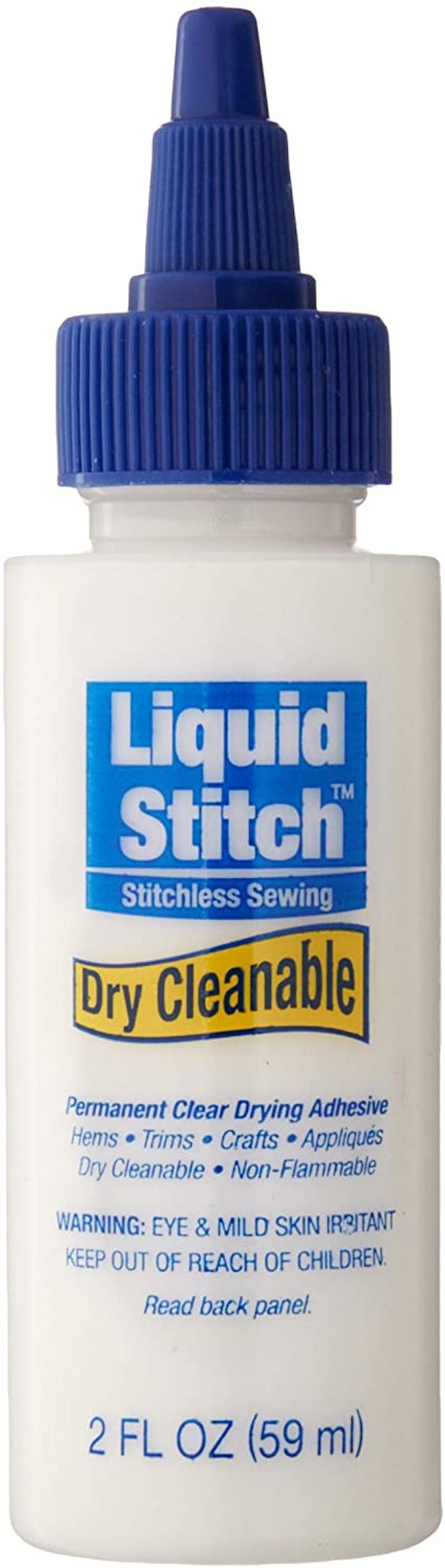 Dritz Liquid Stitch Dry Cleanable Fabric Adhesive, 2 oz.