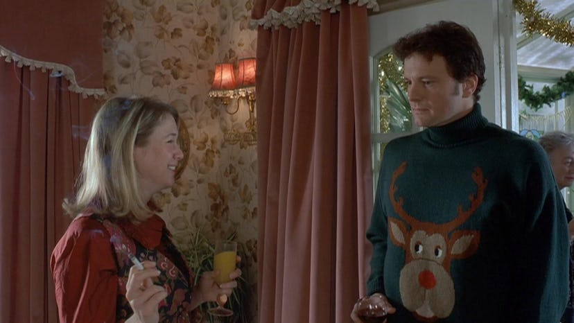 The reindeer sweater is a plot point in 'Bridget Jones's Diary.'