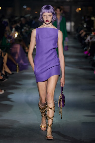 Valentino purple dress