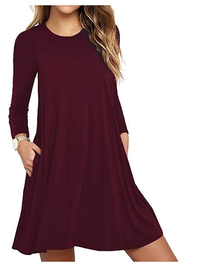 Unbranded Jersey Knit Tunic Dress