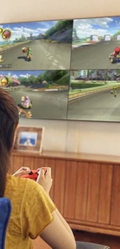 promo screenshot for Mario Kart 8 on Nintendo Switch