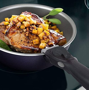 SHINEURI Nonstick Chef's Pan with Detachable Handle