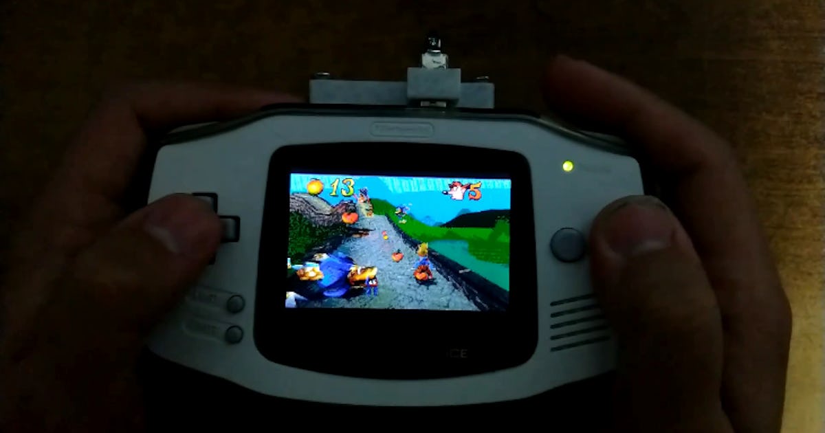 Custom gba outlet cartridge