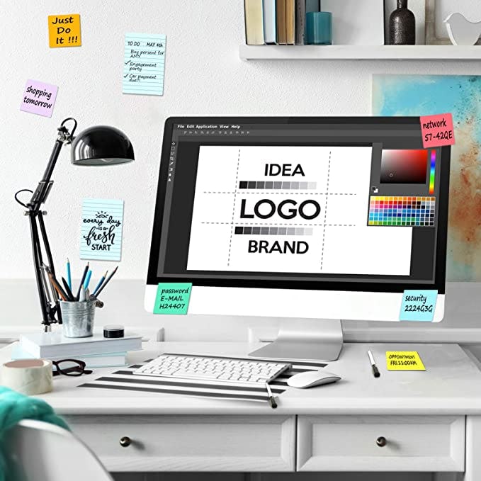 JJPRO Dry Erase Sticky Notes (3-Pack)