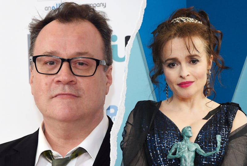 Russell T Davies and Helena Bonham Carter