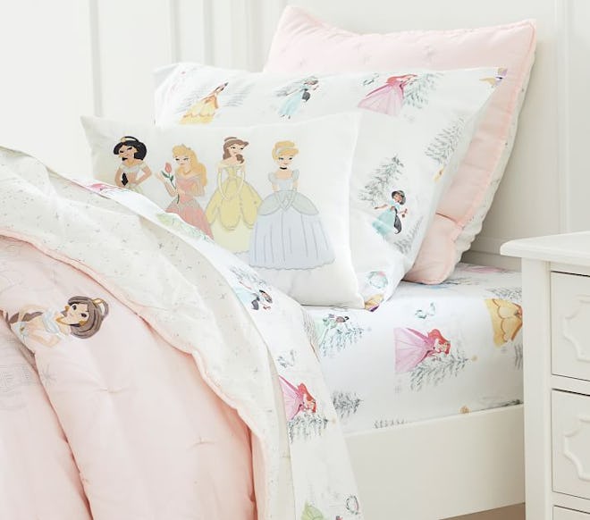 Disney Princess Holiday Organic Sheet Set