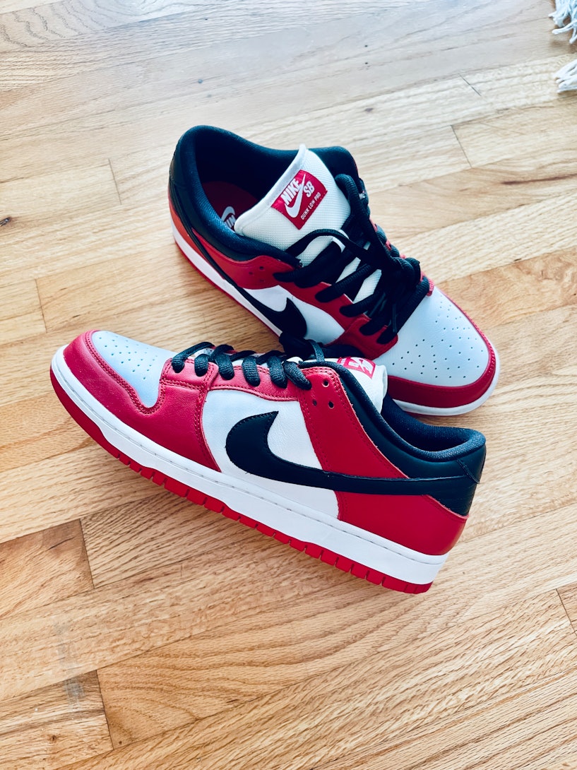 Wearing Nike's SB Dunk Low 'Chicago': Most underrated sneaker ever?